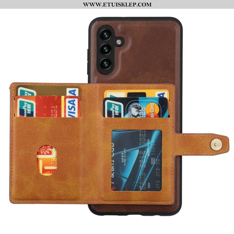 Etui do Samsung Galaxy A14 / A14 5G Pasek Podtrzymujący Posiadacza Karty